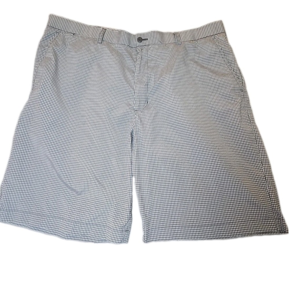 Ben Hogan Golf Shorts Mens 40 Blue Plaid Performance Stretch Lightweight Poly